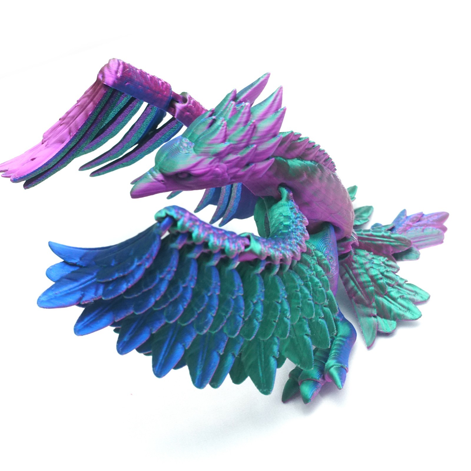 3D Printed Phoenix Model,Articulated Animals figure,Fidget Toys Home Decor
