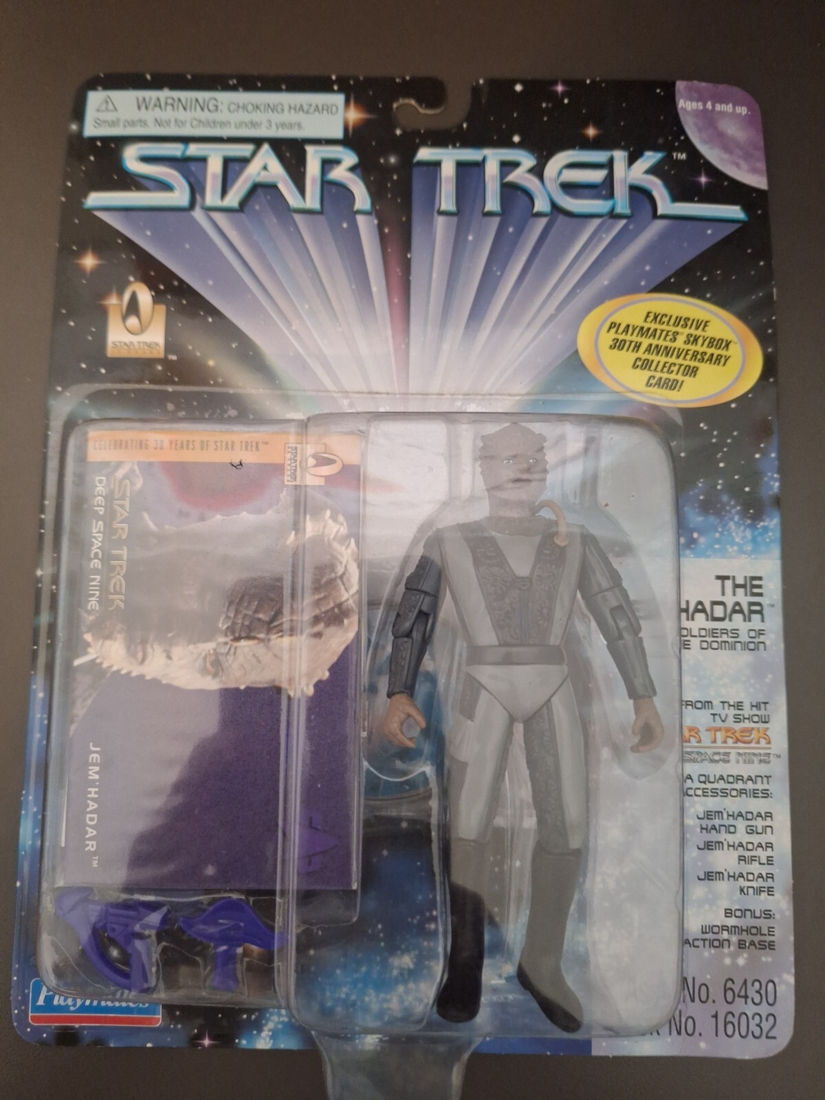 Vintage Playmates Star Trek Deep Space Nine The Jem Hadar Figure 1996