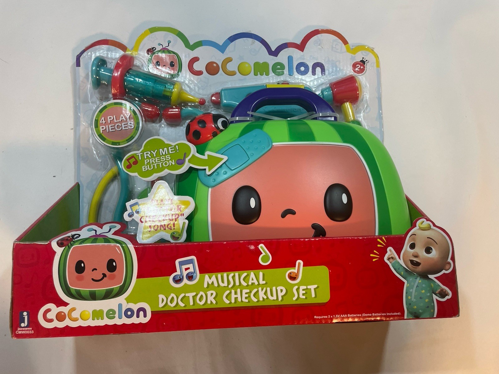 Cocomelon Official Musical Checkup Case, Plays Clips from ‘Doctor Checkup’ Song
