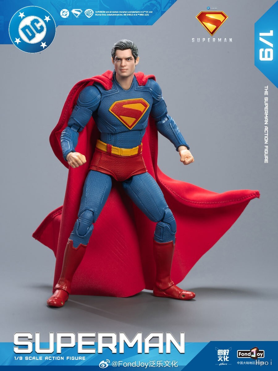 FondJoy DC Superman 1/9 Complete Action Figure Model IN Stock