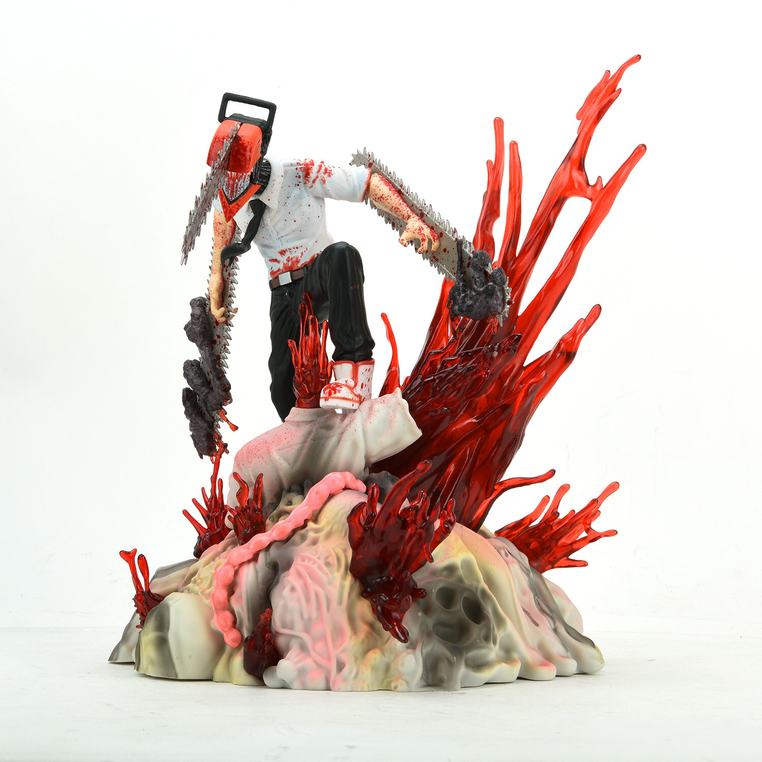 10&Prime; Anime Chainsaw Man Denji Action Figure Collection Model Toys Decor Gift