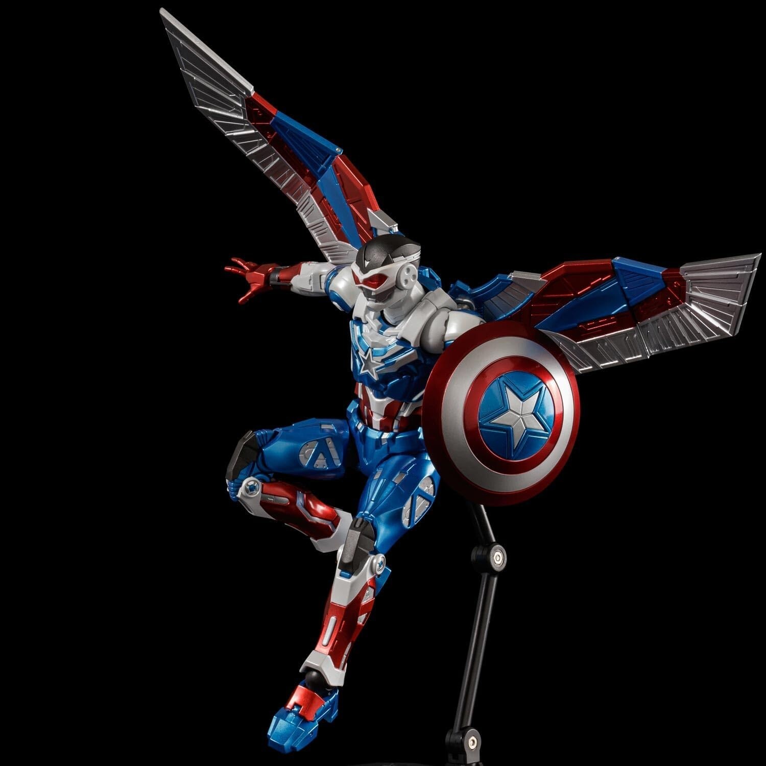 Sentinel Fighting Armor Captain America (Sam Wilson ver.) 165mm Action Figure