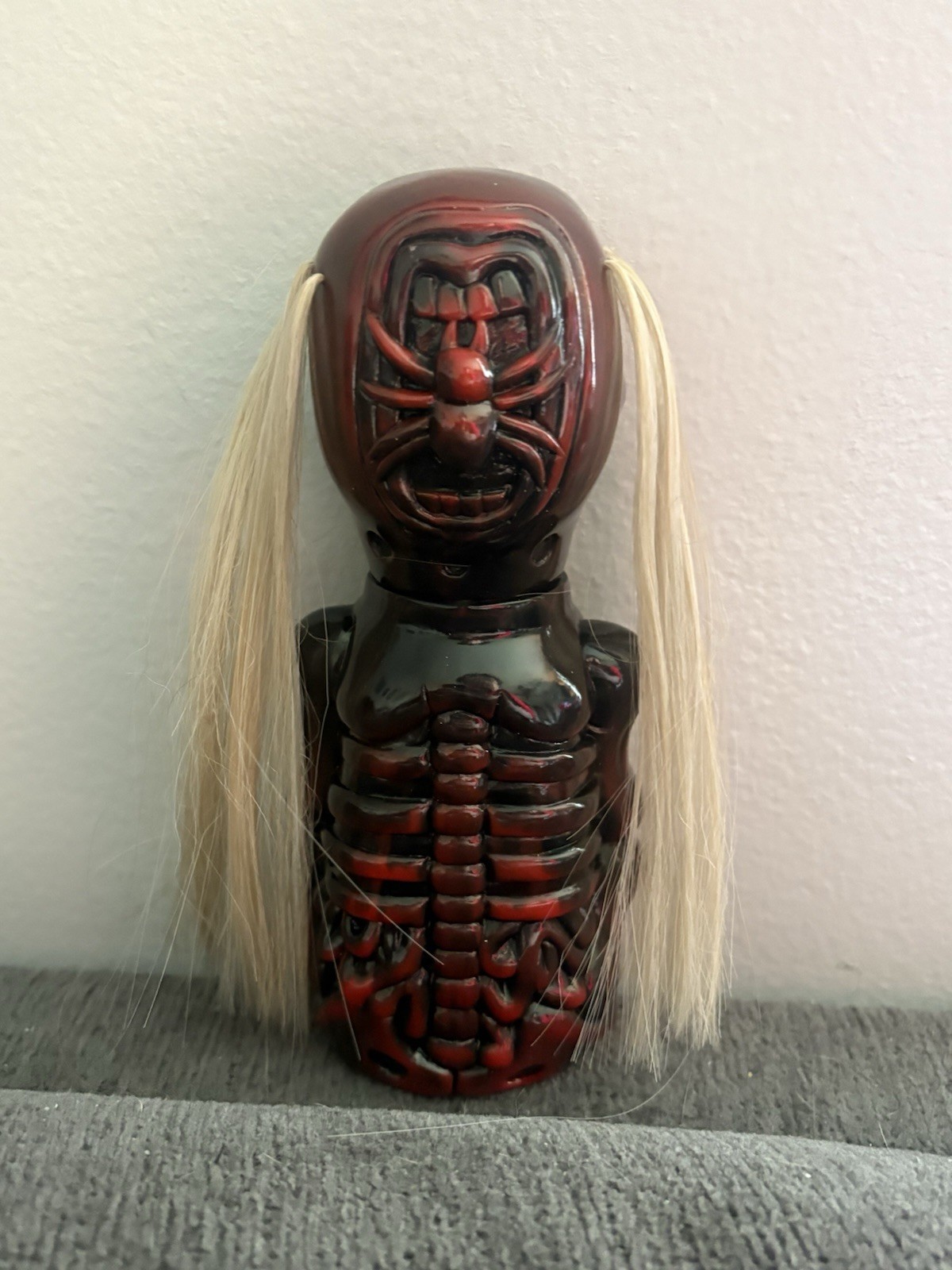 Fun Corner Red Skeleton Sofubi Soft Vinyl Toy Dcon 2025