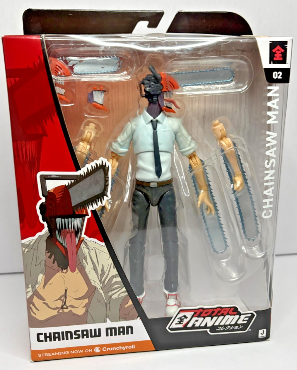 NEW CHAINSAW MAN Jazwares Total Anime 2024 Action Figure 02 SEALED NIB (1:12) 6&Prime;