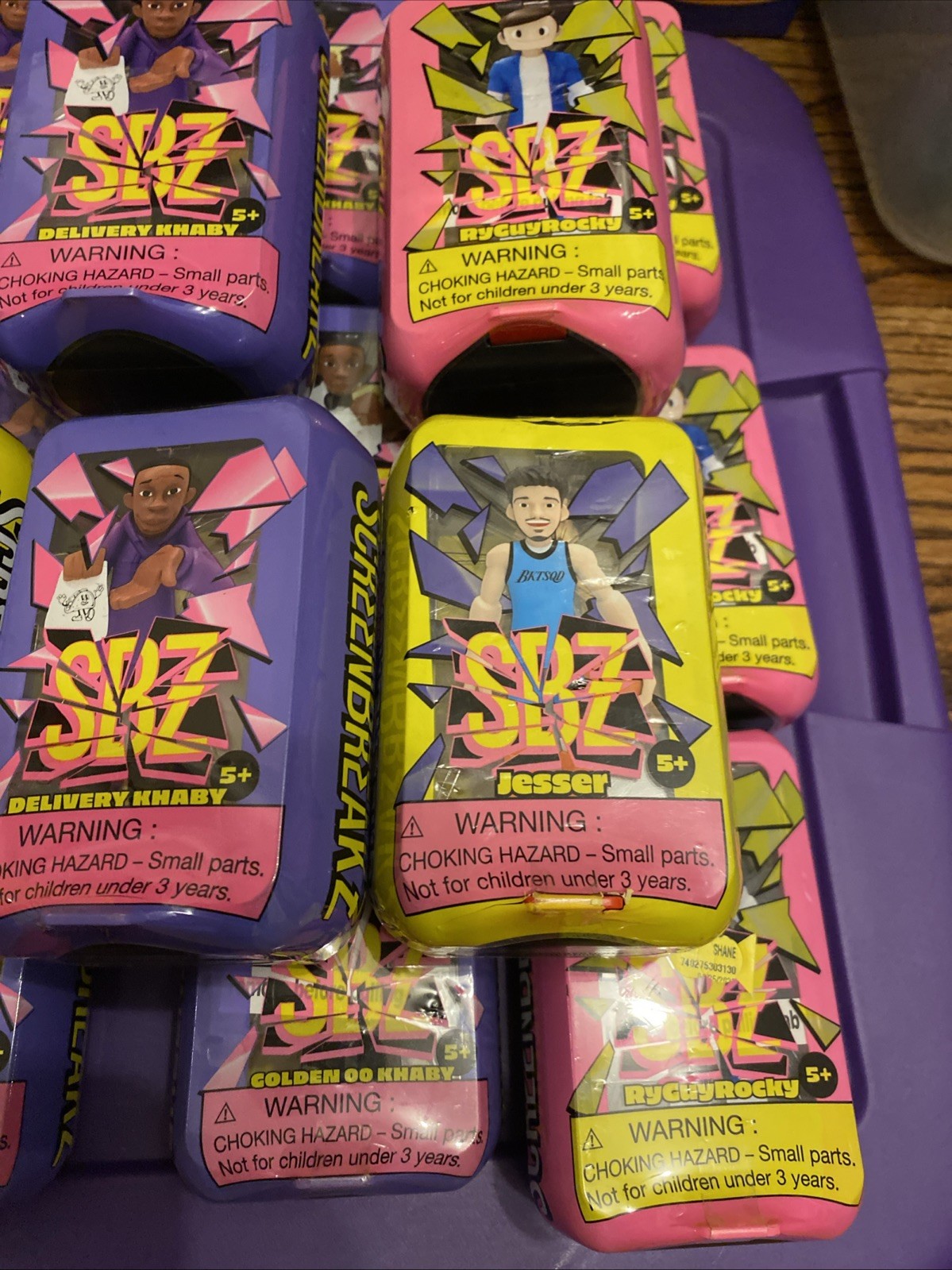 NIP 24 Different Sealed SBZ Screen Breakz Jesser Delivery Khaby Ry Guy Rocky