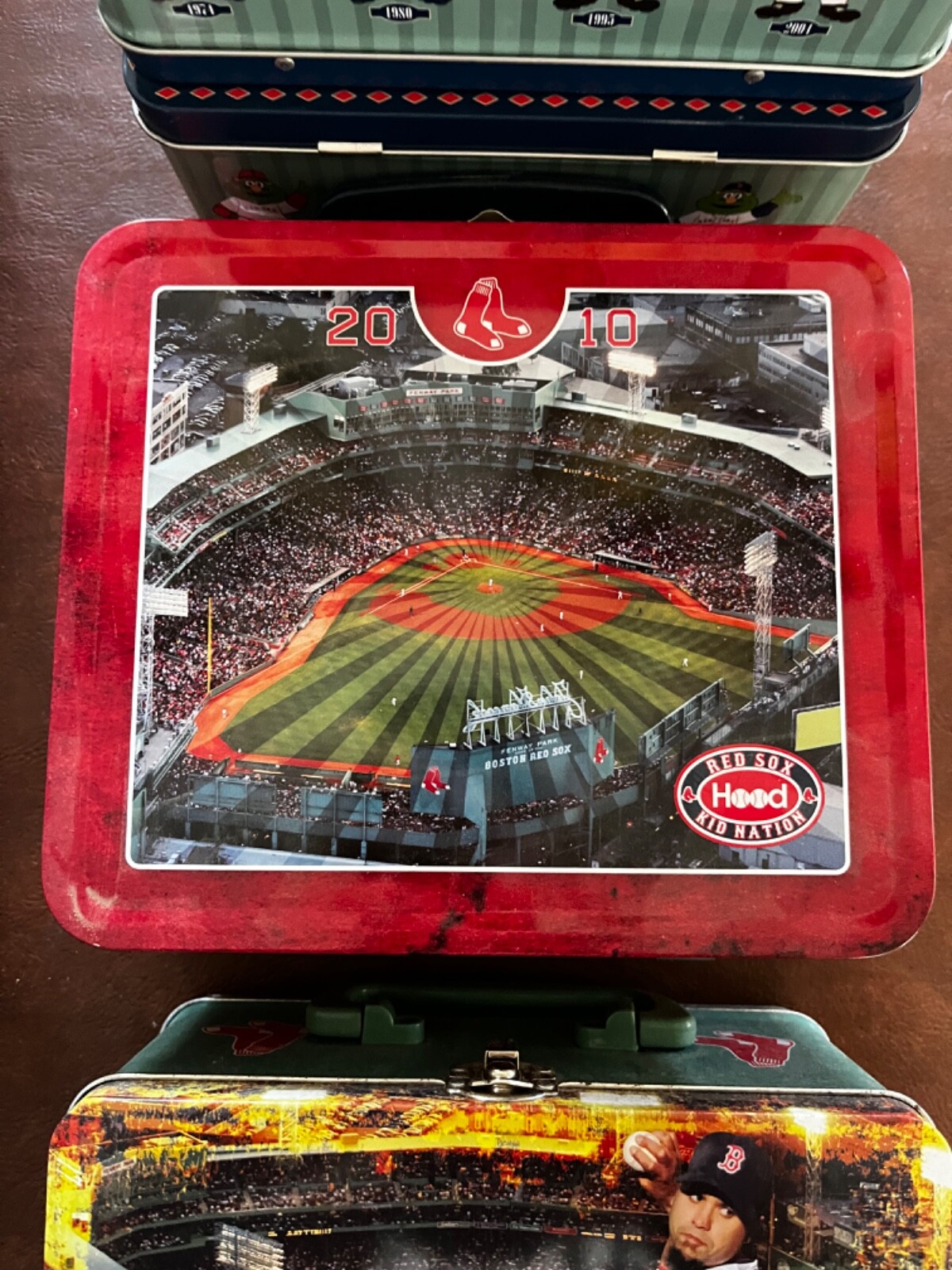 collectable Red Sox lunch boxes from kid nation 15.00-30.00 – all for 130.00