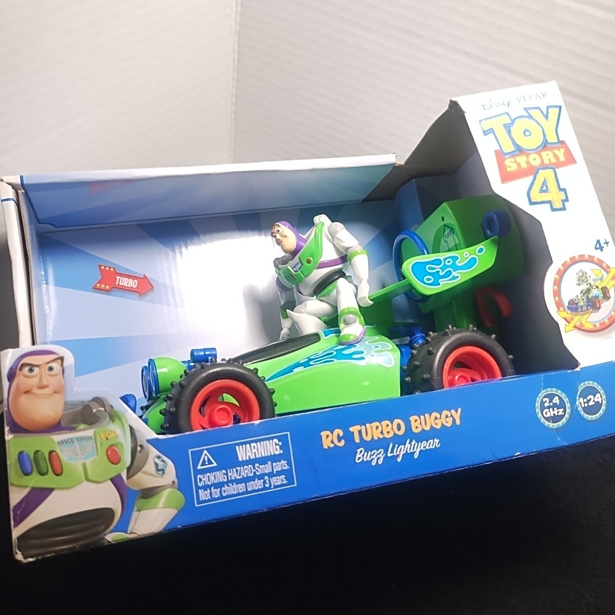 Disney Pixar Toy Story RC Turbo Buggy with Buzz Lightyear R/C 2.4Ghz