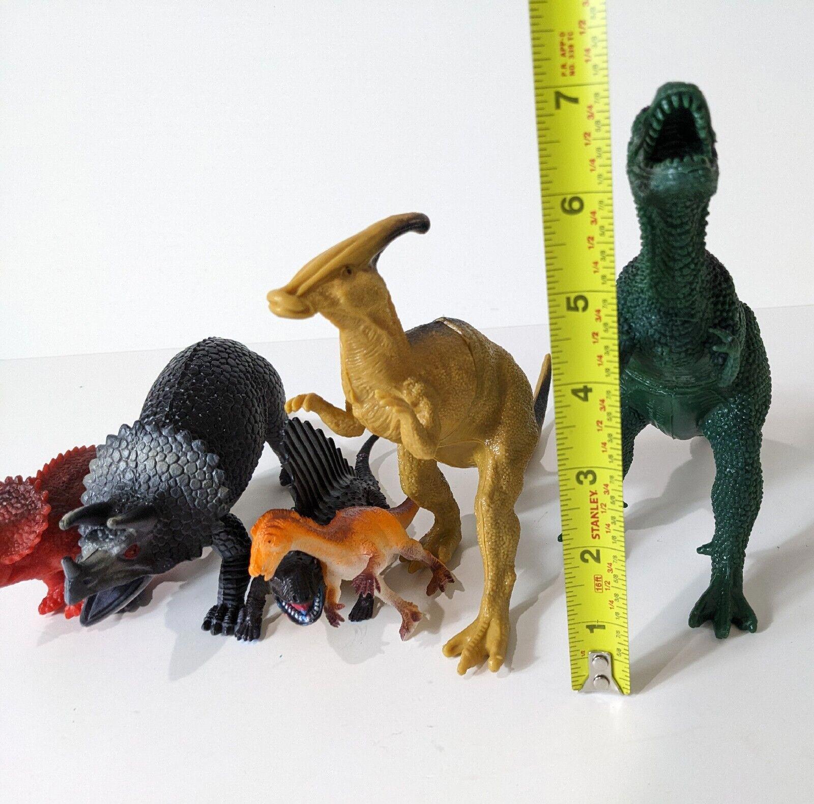 Dinosaur Toy Set Realistic Figures Large Toys Lot for Boys Toddler Kids Lot 6