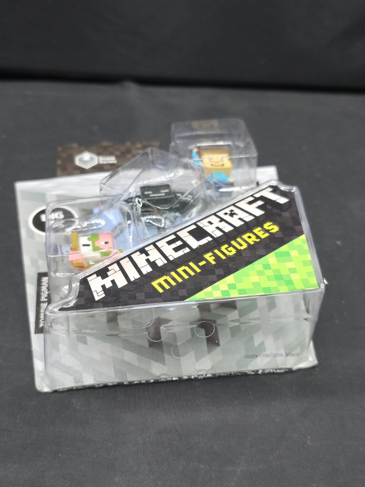 Minecraft Mini Figures Series 2 Stone Set Lot Of 4 Box 3-Pack BRAND NEW SEALED