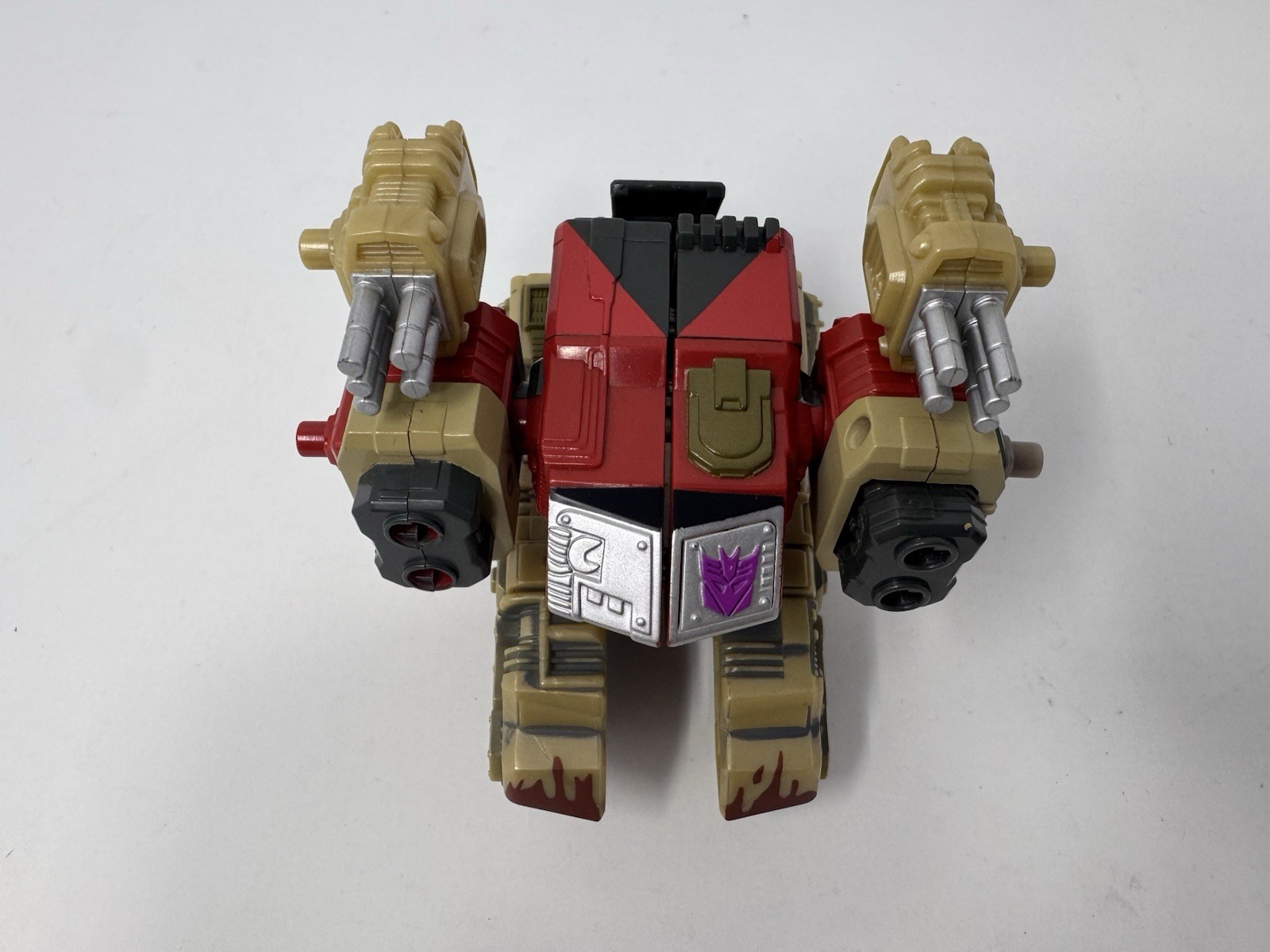 2002 Transformers Armada Demolishor & Blackout Super-Con Deluxe w/ Manual