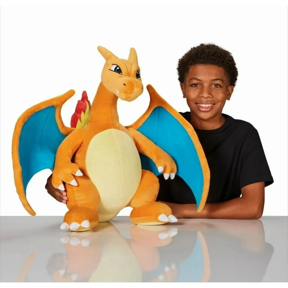 Charizard Plush – 24&Prime; inch Ultra Soft Plush with Authentic Details New