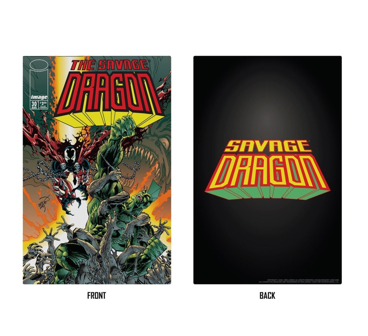 Dragon Savage Dragon Image Comics Founders Series McFarlane Elite Edition 7-Inch