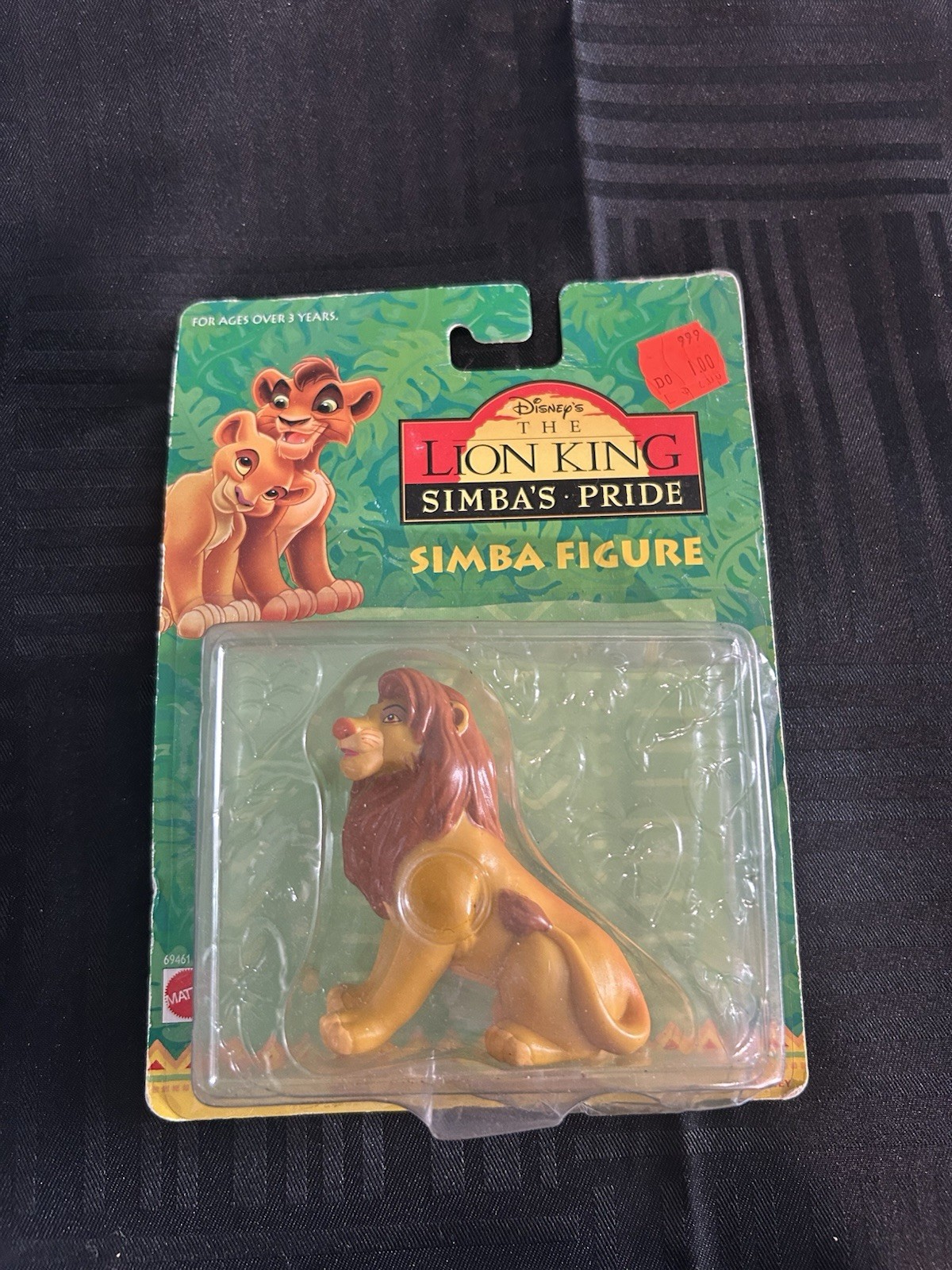 D3 Disney&rsquo;s The Lion King Simba&rsquo;s Pride Adult SIMBA Action Figure NEW Mattel VTG
