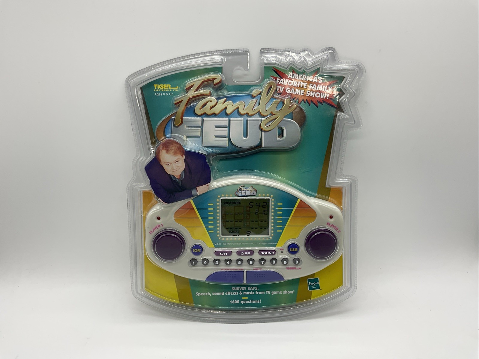 Family Feud – Handheld Electronic Game – Hasbro [Tiger Electronics] – (1999)