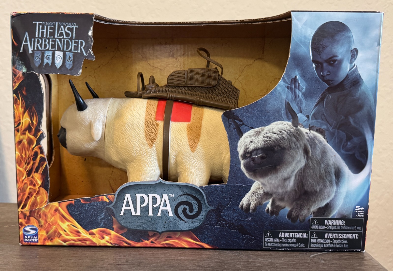 Avatar The Last Airbender APPA Bison action figure Spin Master 2010