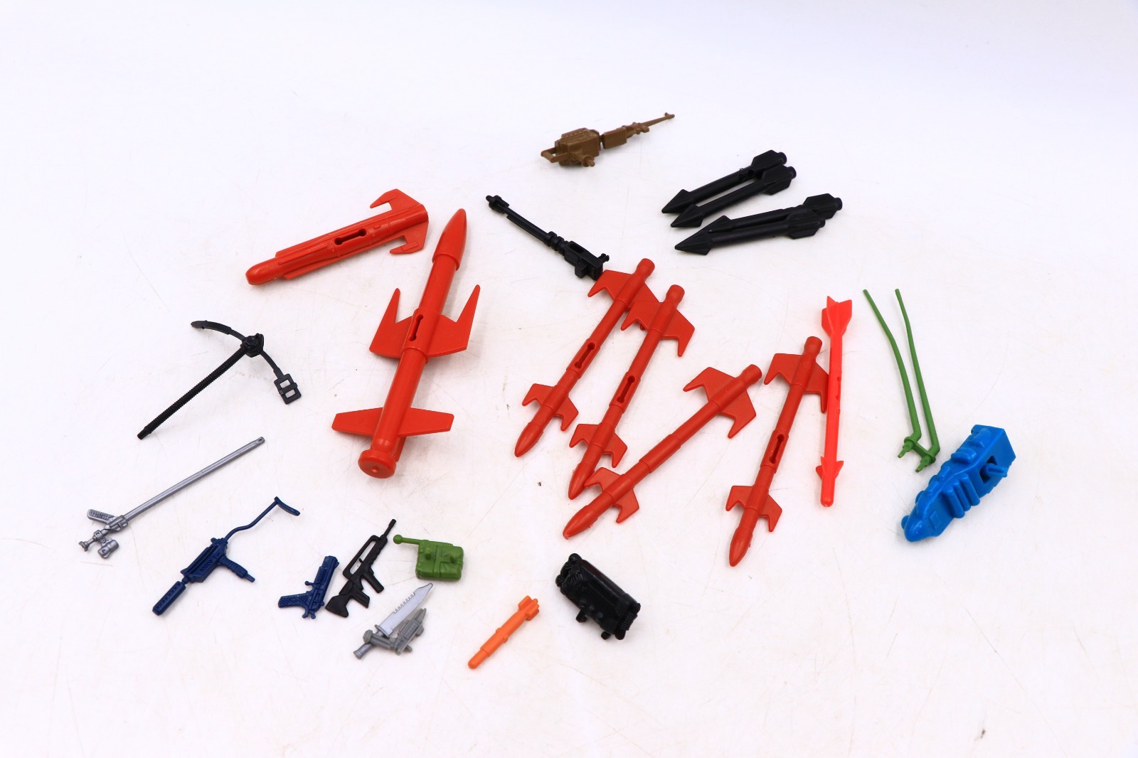 Large 1980&rsquo;s Gi Joe ARAH Cobra Etc Missiles Weapons Accessories Lot