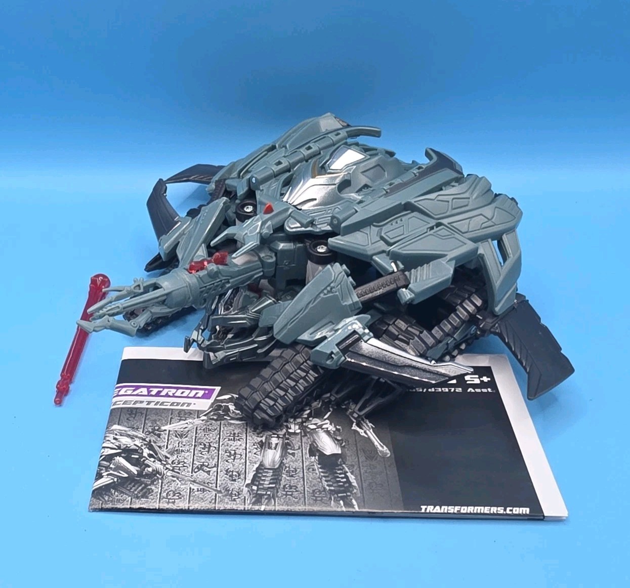 Transformers Revenge of the Fallen Voyager Class MEGATRON 2008 Hasbro Box Damage