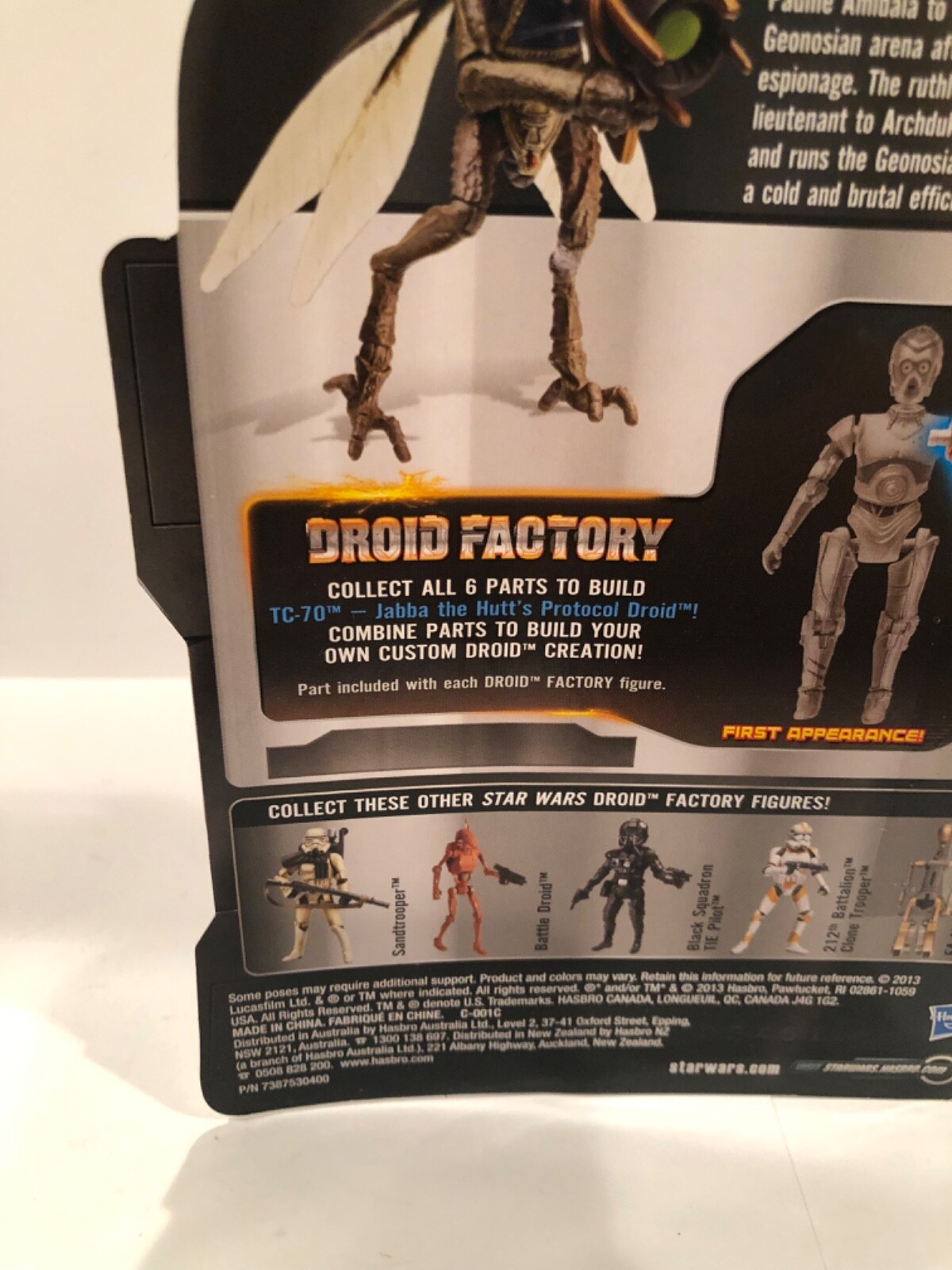 Sun Fac STAR WARS Legacy Collection Droid Factory MOC NEW