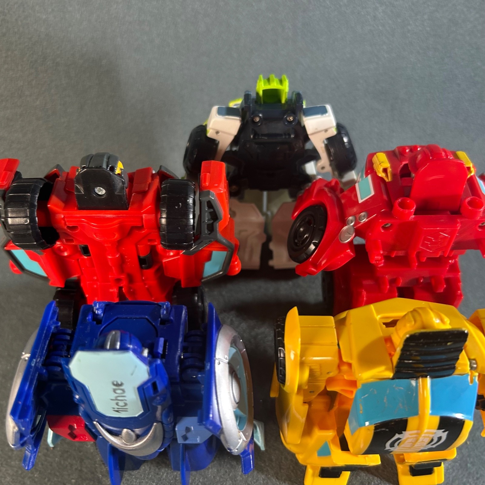 Transformers Rescue Bots Hot Shot Whirl Bumblebee Heatwave Medix Figure Lot
