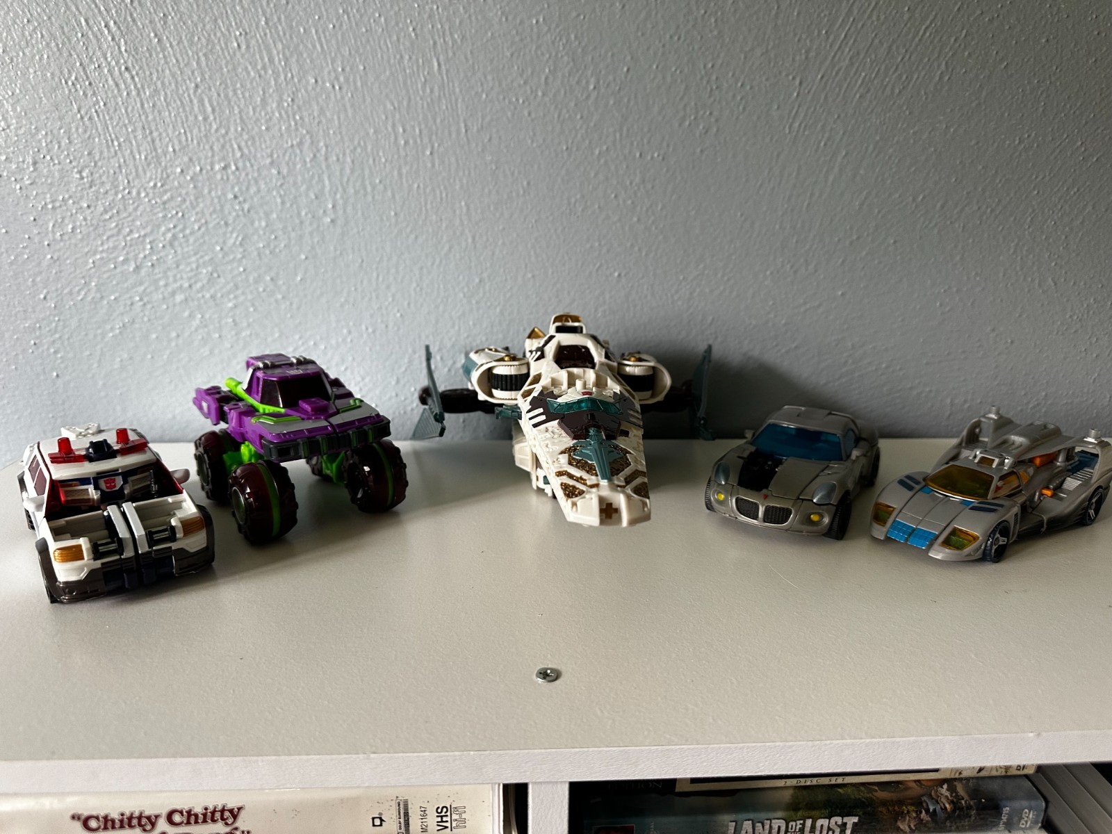 Y2K Transformers Lot Vector Prime Jazz Trashmaster Loose Figures