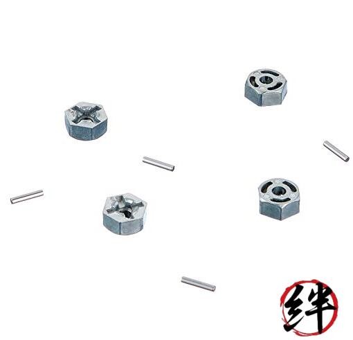 Tamiya TAM53056 300053056 Aluminium Wheel Driver Hexagonal (4) 12 mm
