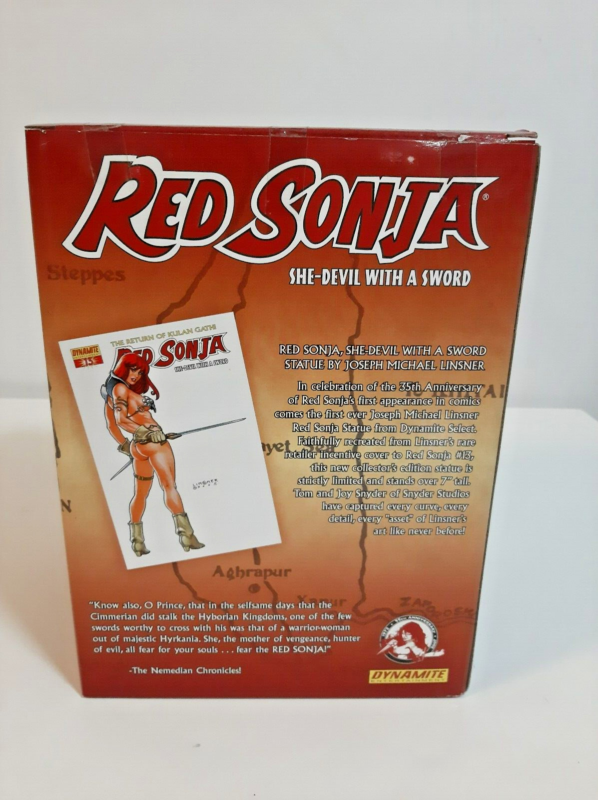 2007 Dynamite Entertainment LTD Edition Red Sonja Statue