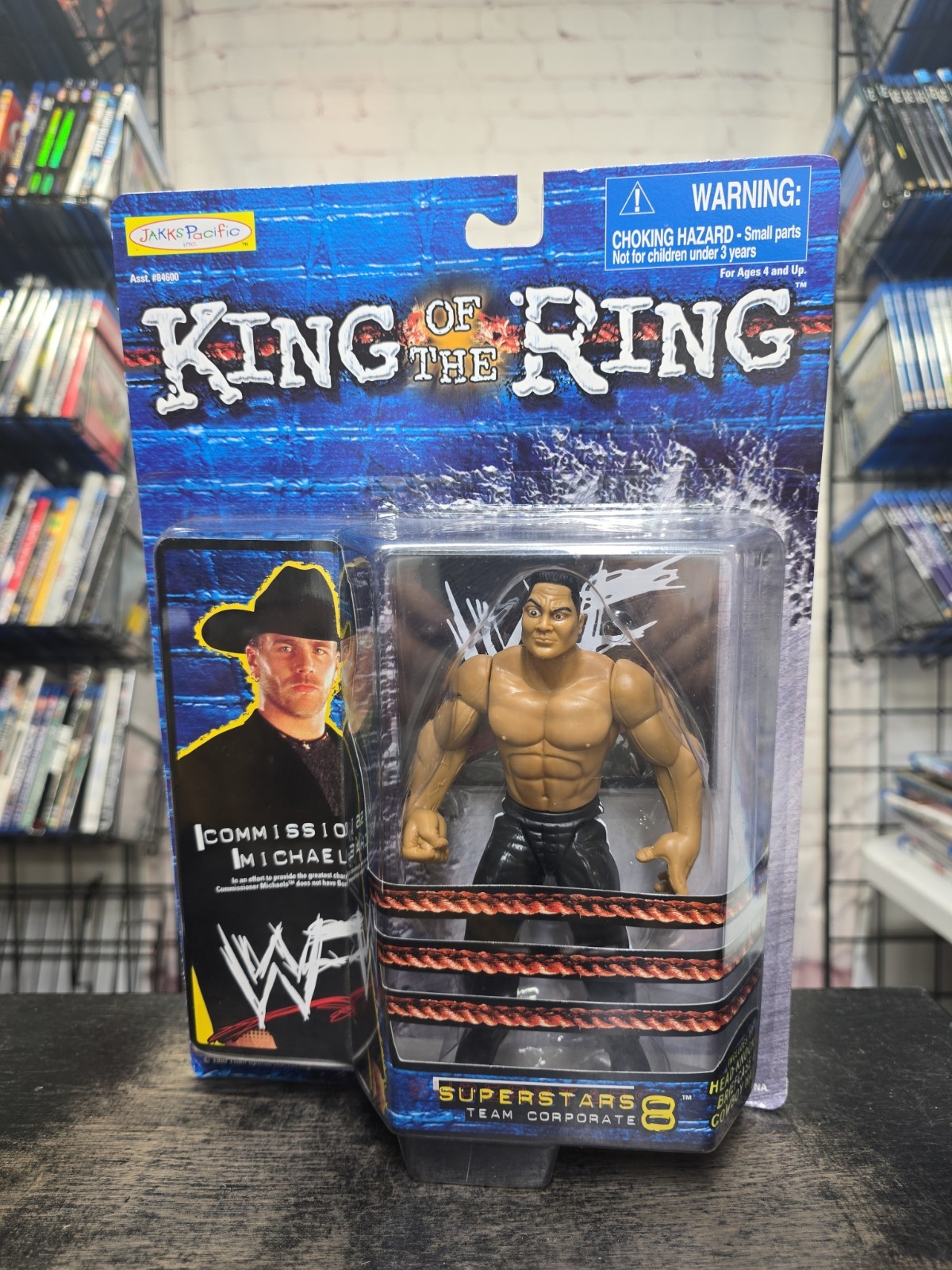 The Rock Action Figure ERROR ONLY 1 IN EXISTENCE Holy Grail Of Wrestling Figures