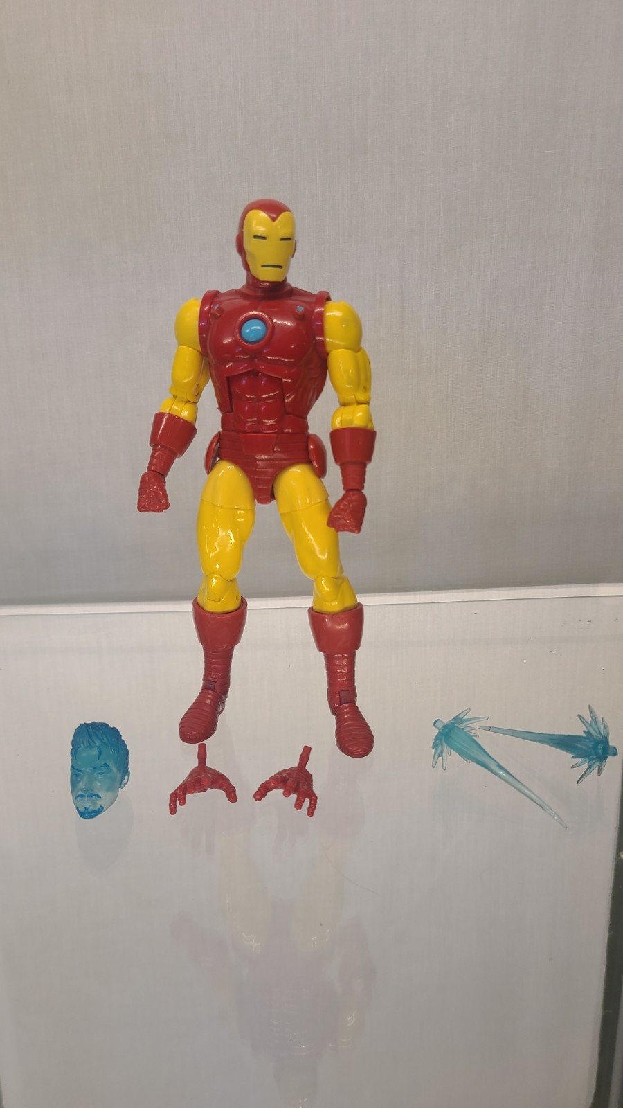 Marvel Legends Tony Stark A.I Iron Man Pre-Owned Action Figure Mr. Hyde