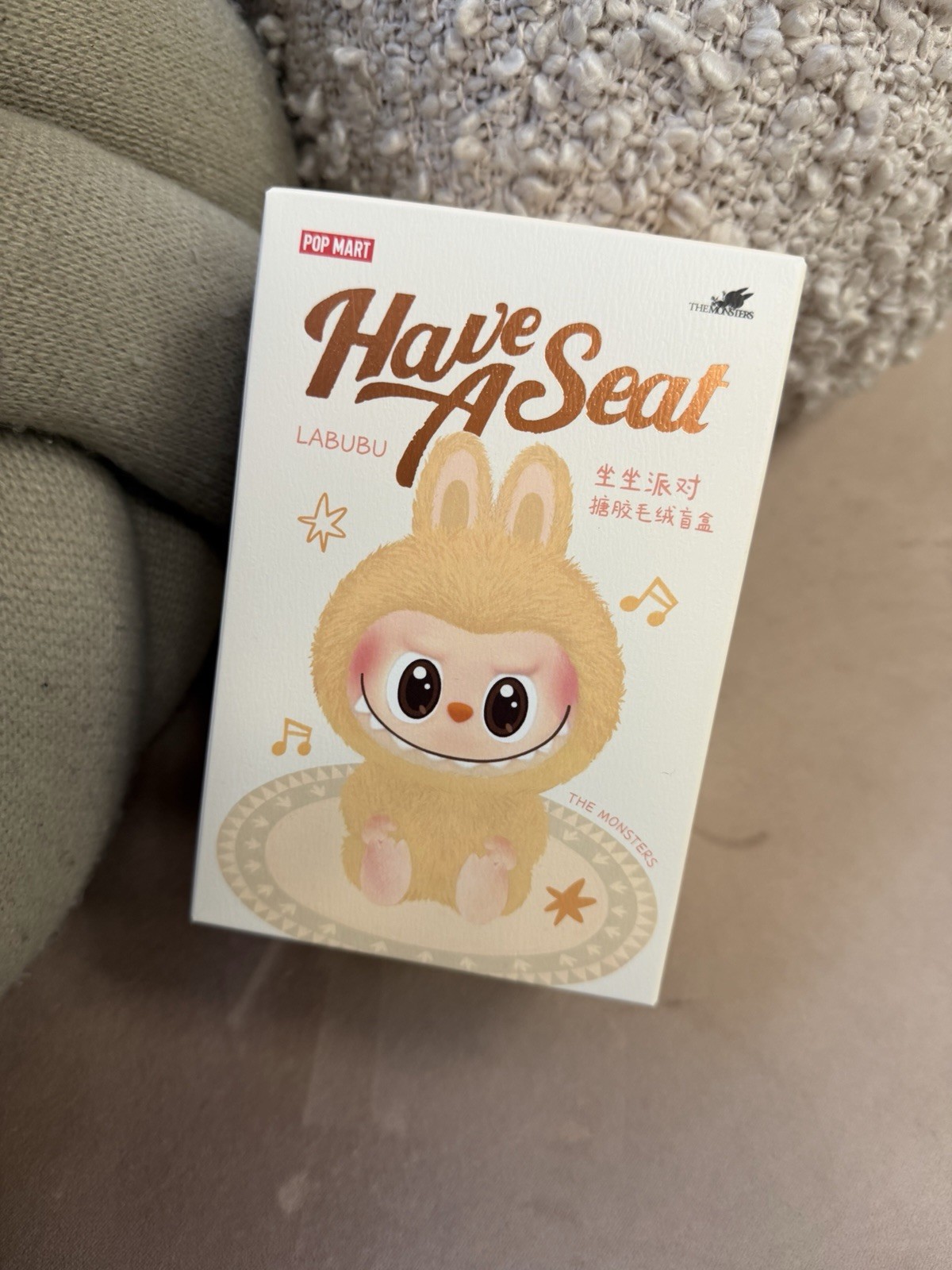 Pop Mart Labubu The Monsters Have A Seat BABA Confirmed – Sealed
