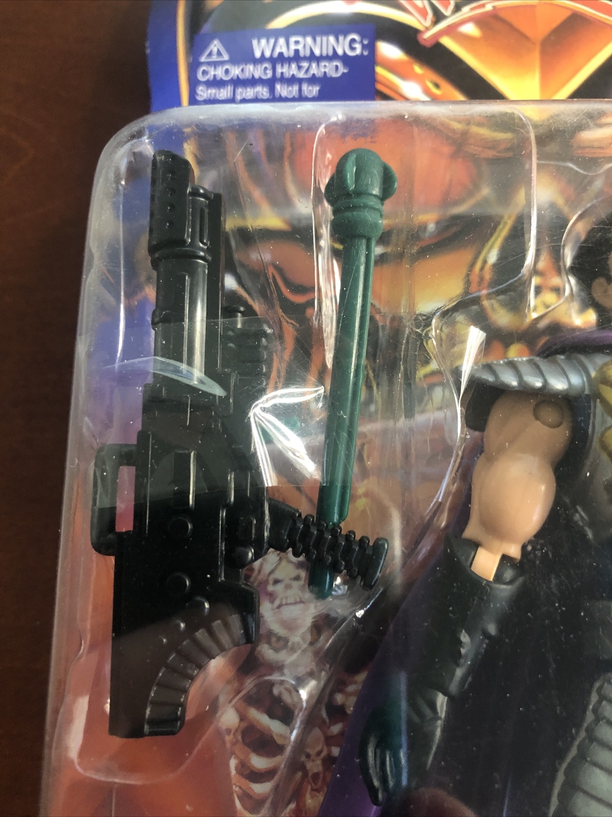 SKELETON WARRIORS PRINCE LIGHTSTAR FIGURE 1994 Rare Green Missile New Sealed