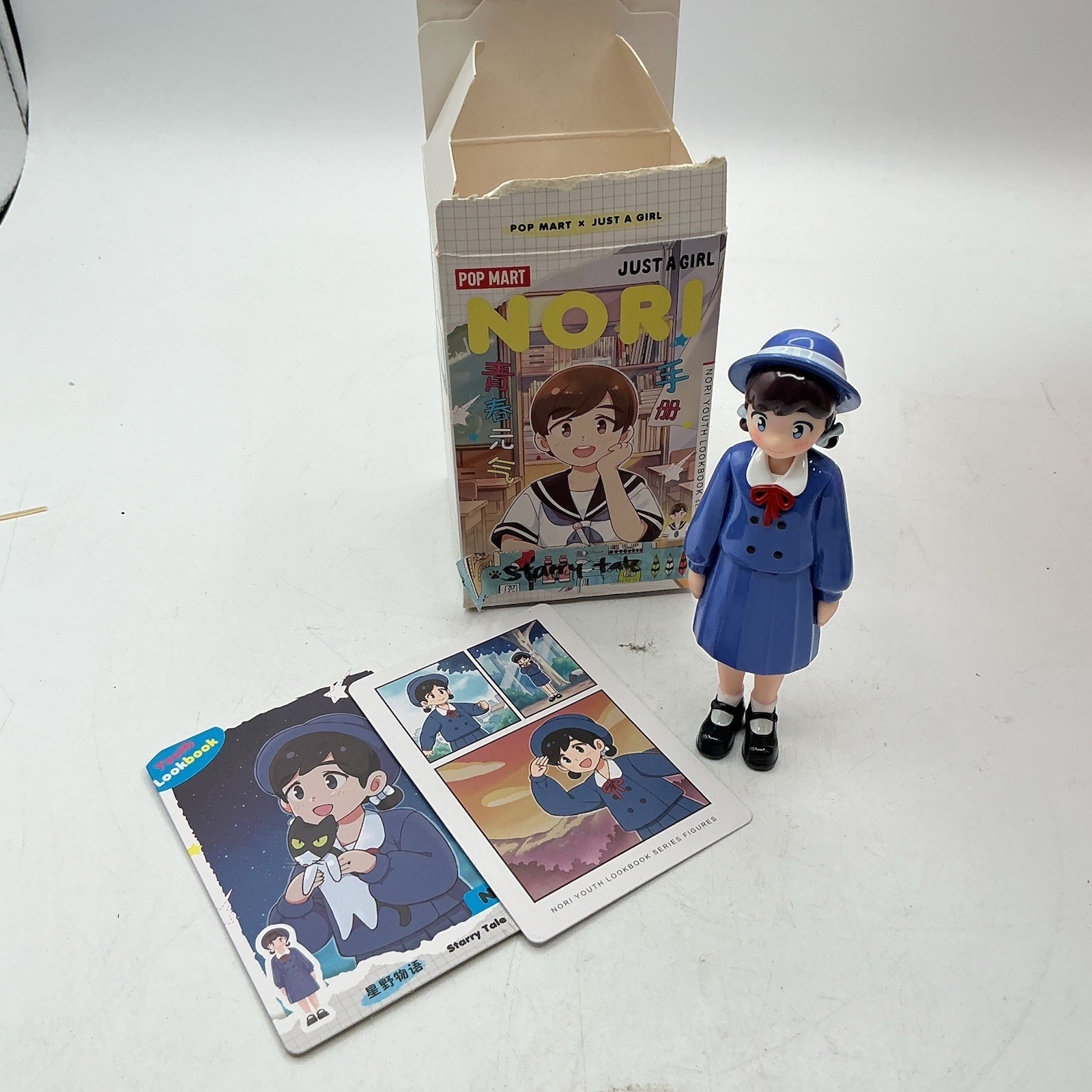 Pop Mart Nori Starry Tale Figure Just A Girl Youth Lookbook Series w/ Box