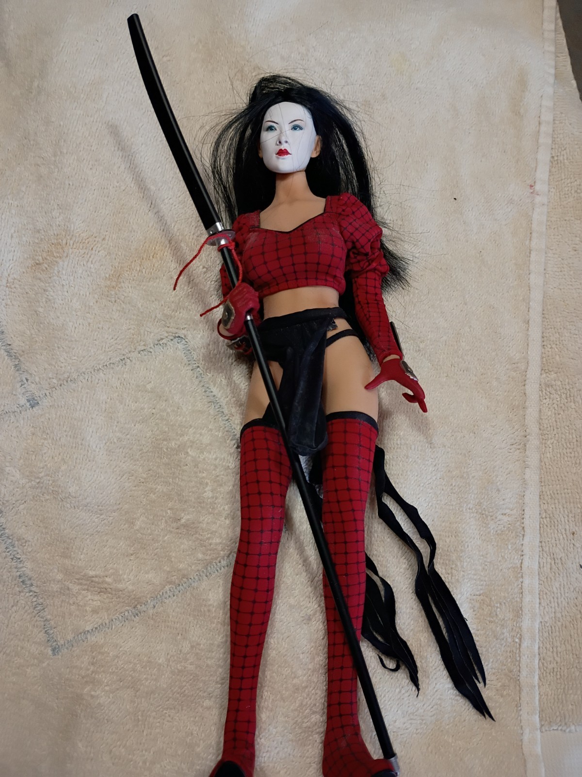 Tbleague Phicen female Shi Ninja 1/6 action figure seamless body Large bust