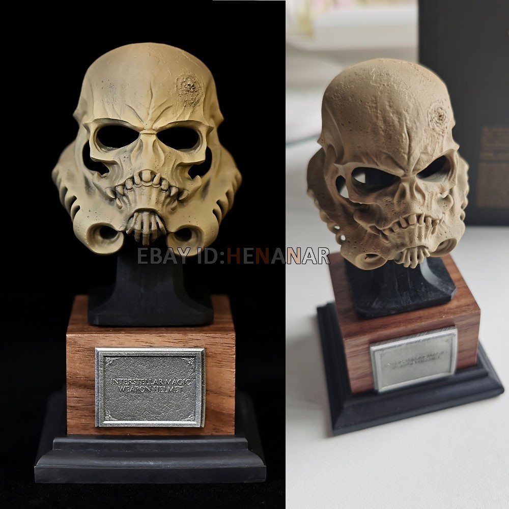 Stormtrooper Head Sculpt 3D Resin Model Decor Ornament Statue 105mm