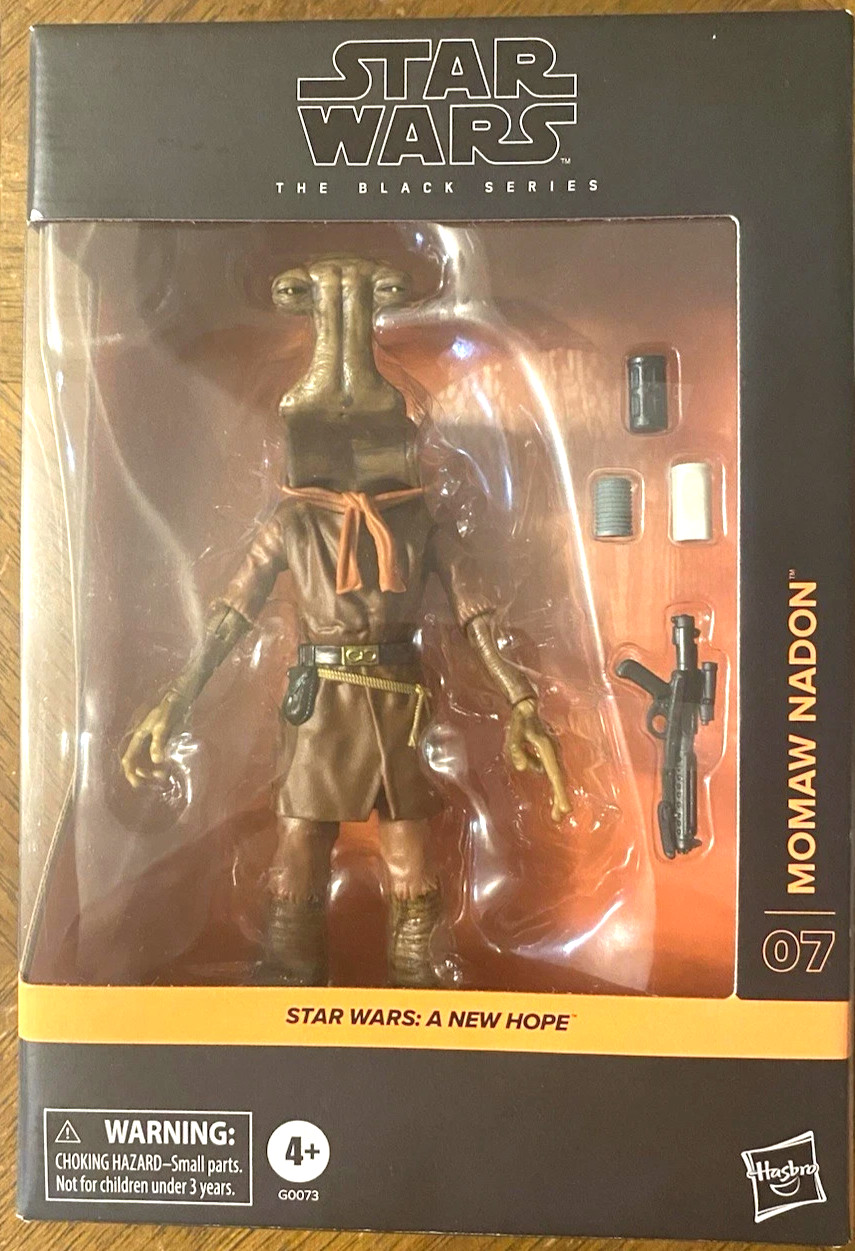 Star Wars Black Series: A New Hope Momaw Nadon Brand New In Box Mint! Quick Ship