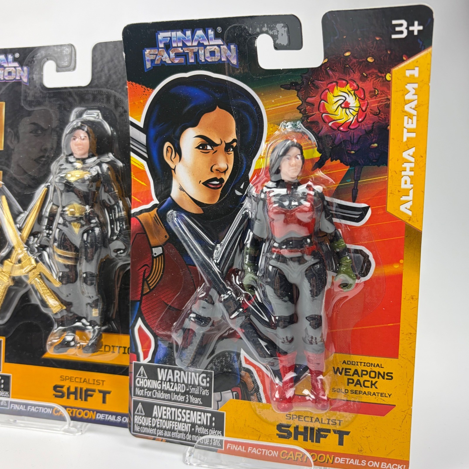 Final Faction Alpha Team 1 Kharn Action Figure Lot 7pc Elite Limited Edition NEW