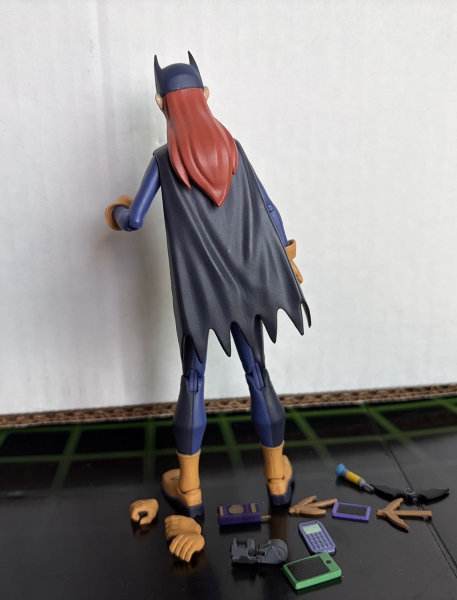 Batman vs. TMNT Gamestop Exclusive Batgirl from 2-pack with accessories (loose)