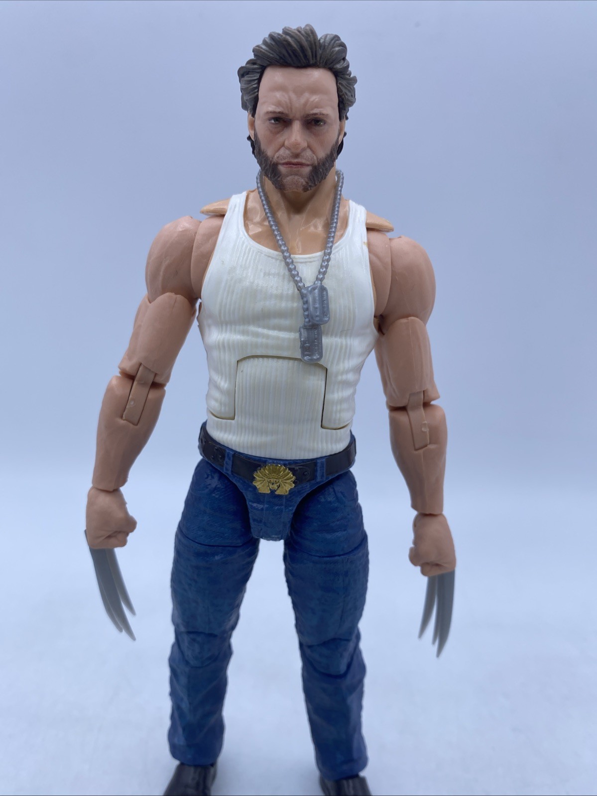 Marvel Legends Amazon Exclusive Wolverine Movie Hugh Jackman -READ (B)
