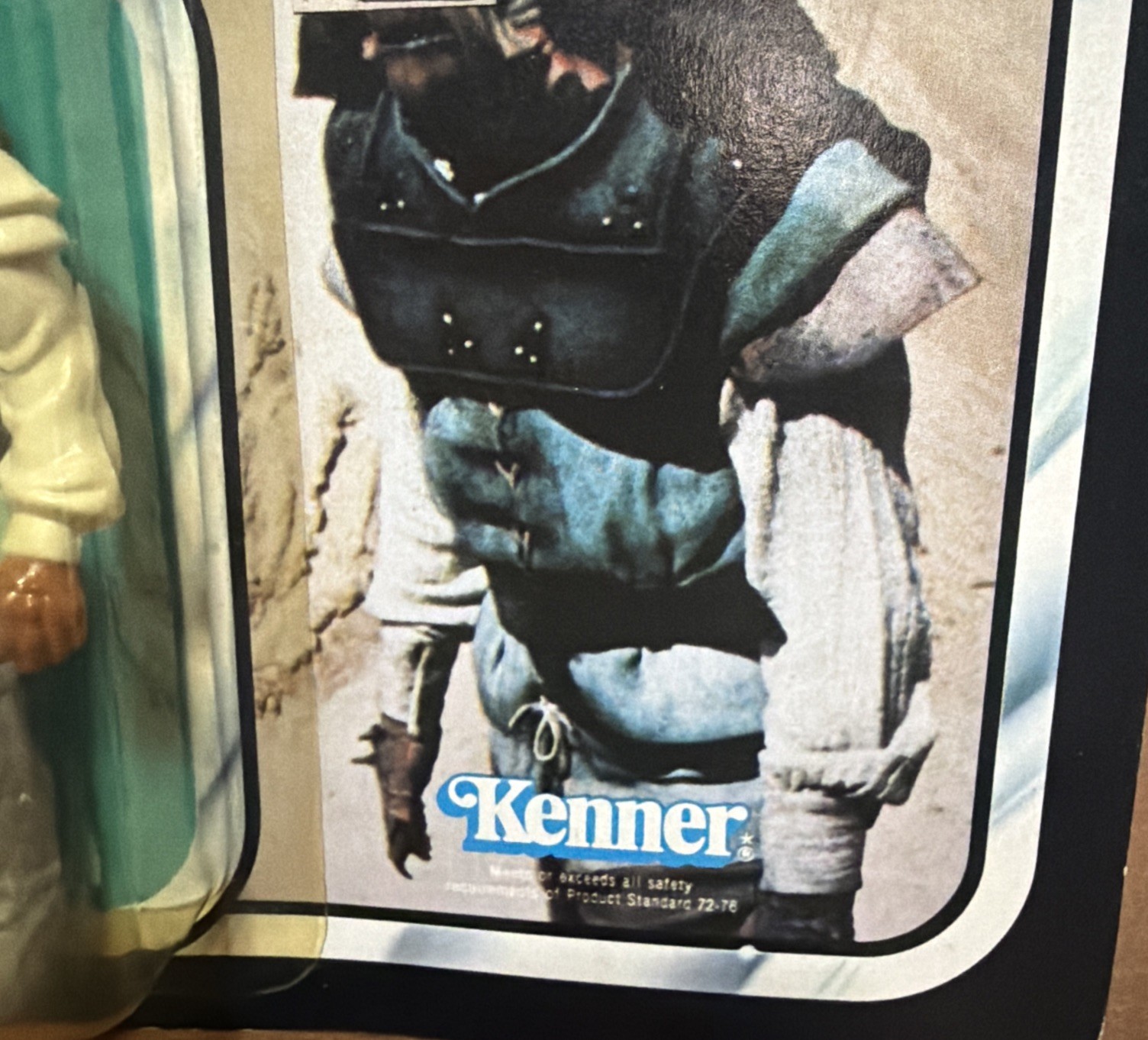 Vintage 1983 Star Wars Rotj Nikto Moc 79 Back Completely Sealed Crease Card *178