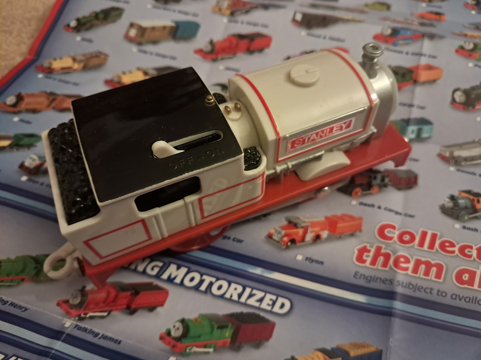 Stanley Thomas the Train with 2012 checklist