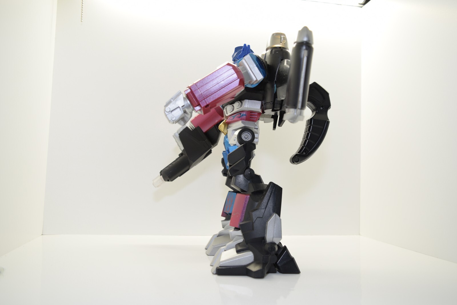 2008 Hasbro 12&Prime; OPTIMUS PRIME Transformers Mega Power Bot Kid Toy Sounds TESTED