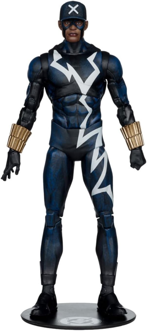 DC Multiverse Action Figure Static Shock (Trial by Fire) (Gold Label) 18 cm