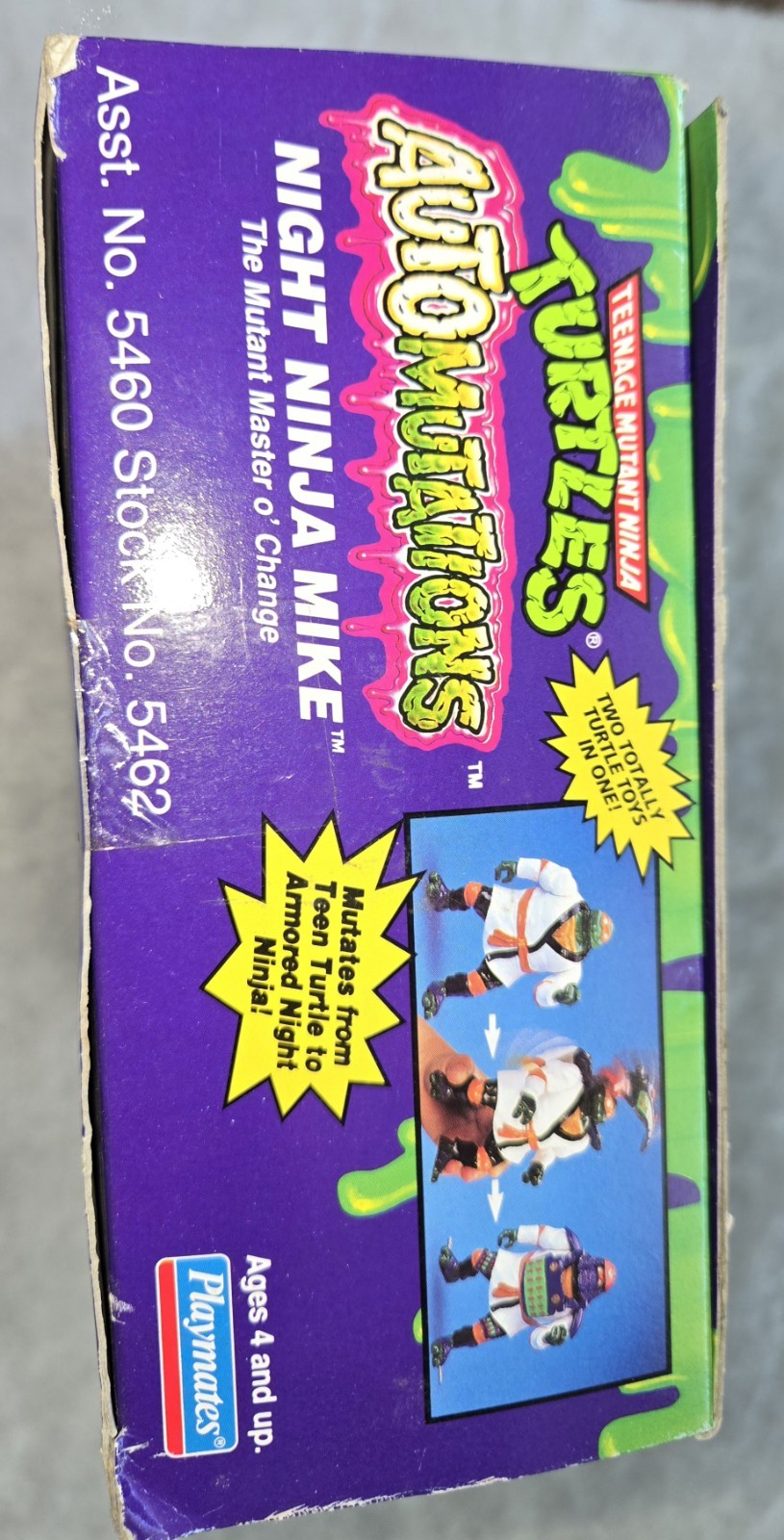 Night Ninja Mike Michaelangelo TMNT NINJA TURTLES 1998 Automutations