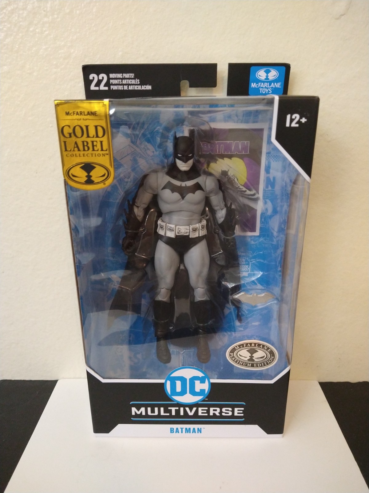 Mcfarlane DC Multiverse Batman Year One Walmart Exclusive Chase Platinum 🇺🇸