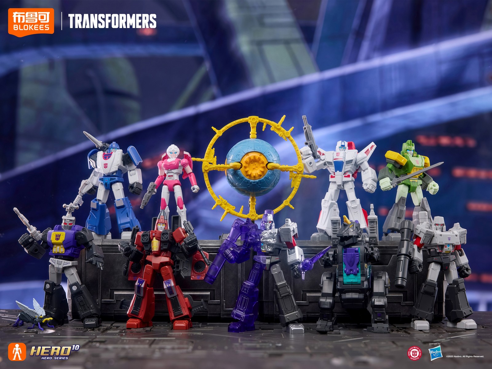 Blokees Transformers G1 Unicron-Planet Action Figures Galaxy 09 Blind Box
