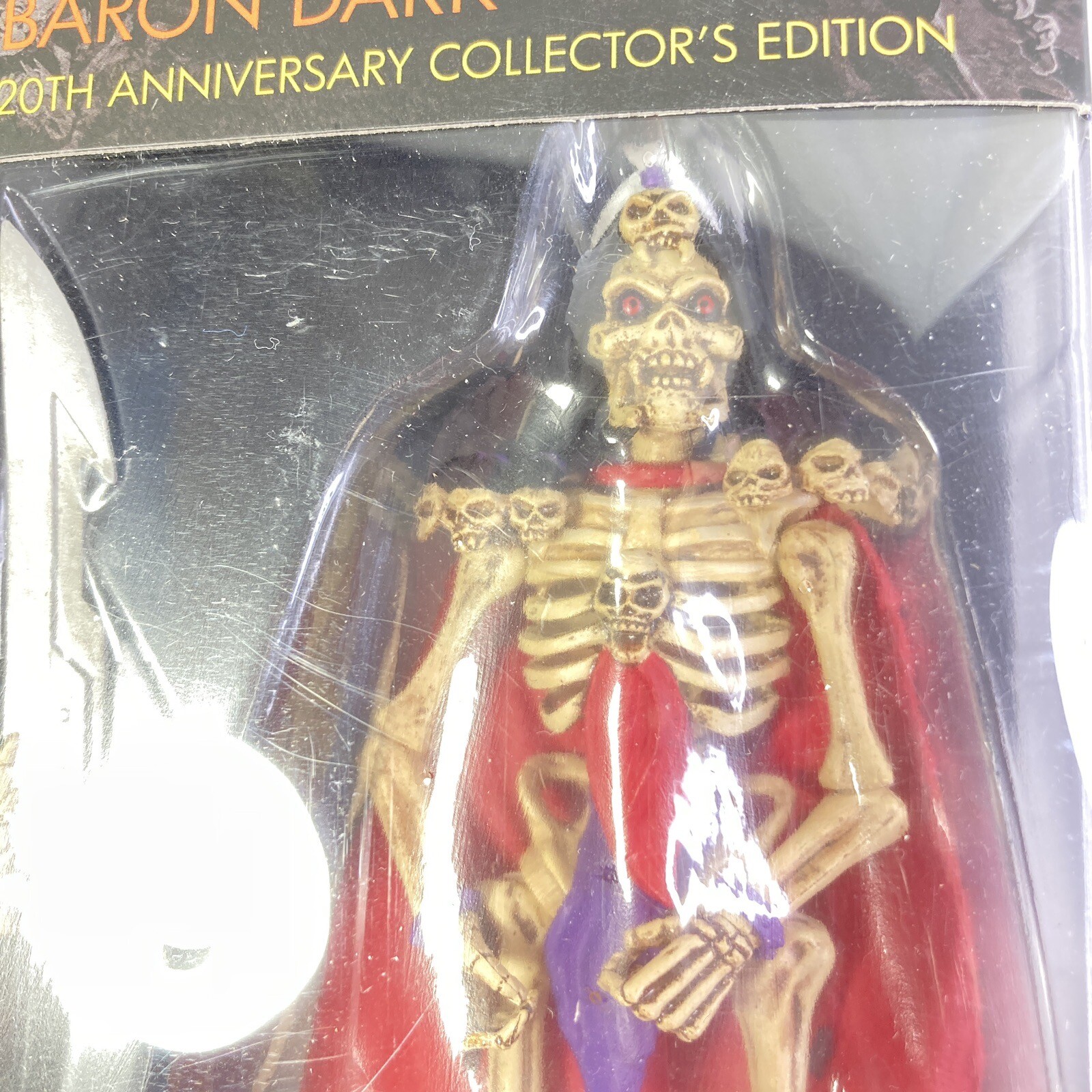 Skeleton Warriors Baron Dark 20th Anniversary 2014 New in Open Box October Toys