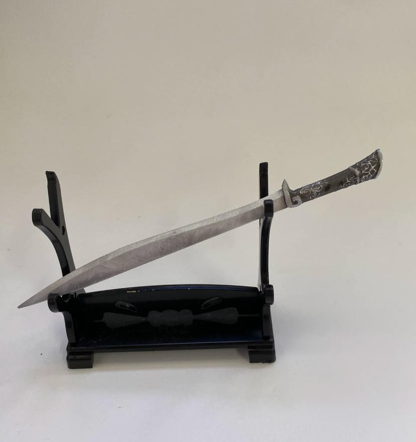 2pcs Hand-painted 1/12 1/6 Resin Sword Weapons Model For 6&Prime; 12&Prime; Action Figure