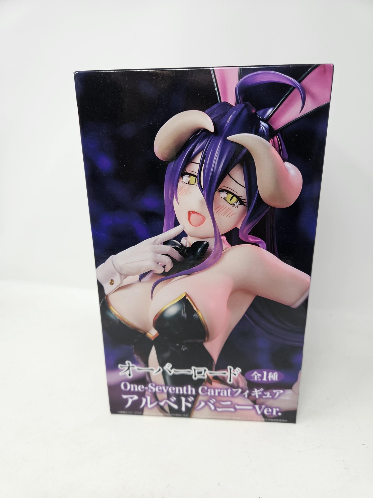 Overlord Albedo Bunny Ver One-Seventh Carat Prize Figure Anime PVC Statue Boxed