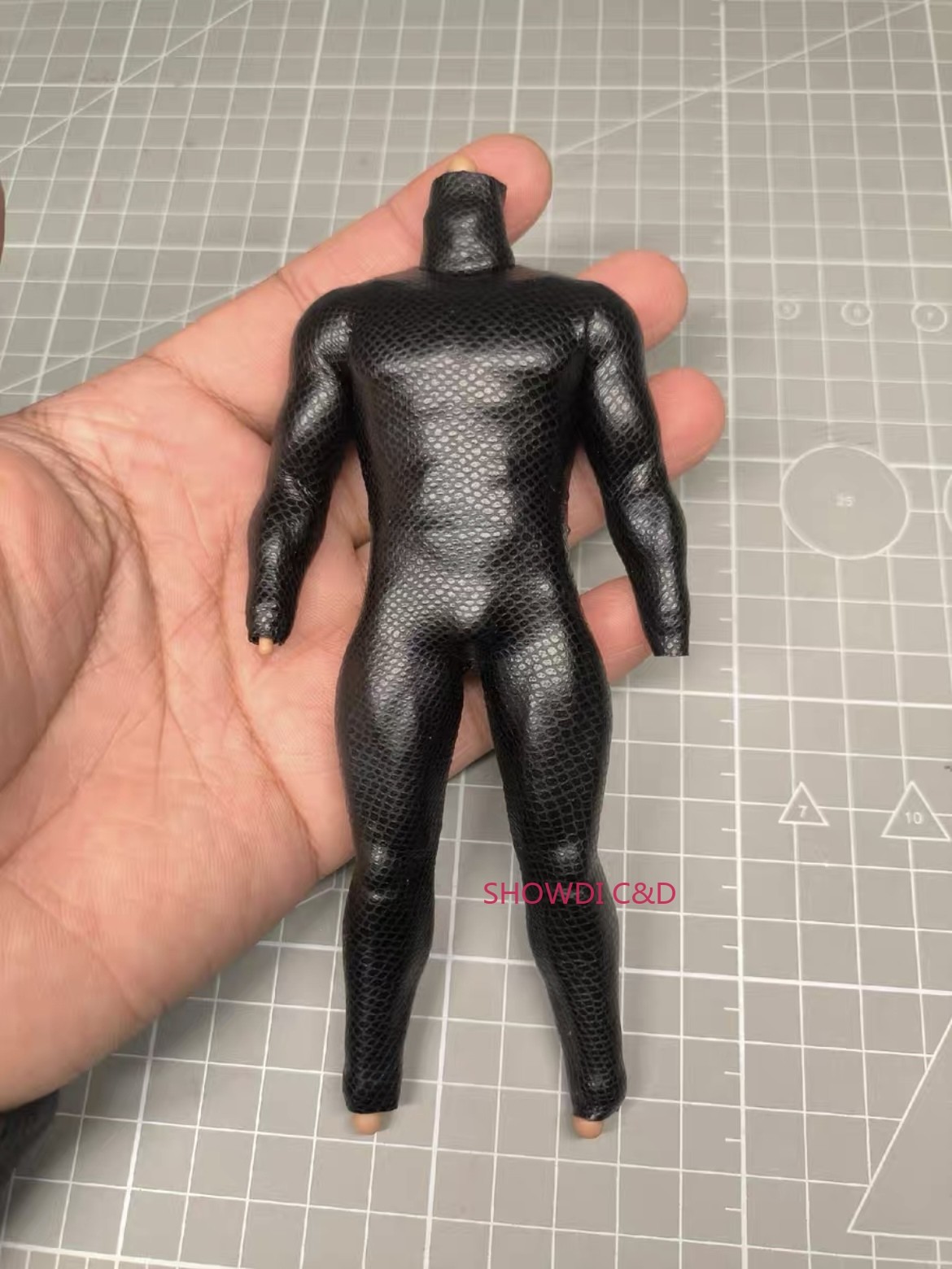 1/12 Scale Male Jumpsuit Bodysuit Clothes Model for 6 » VToys Action Figure Body