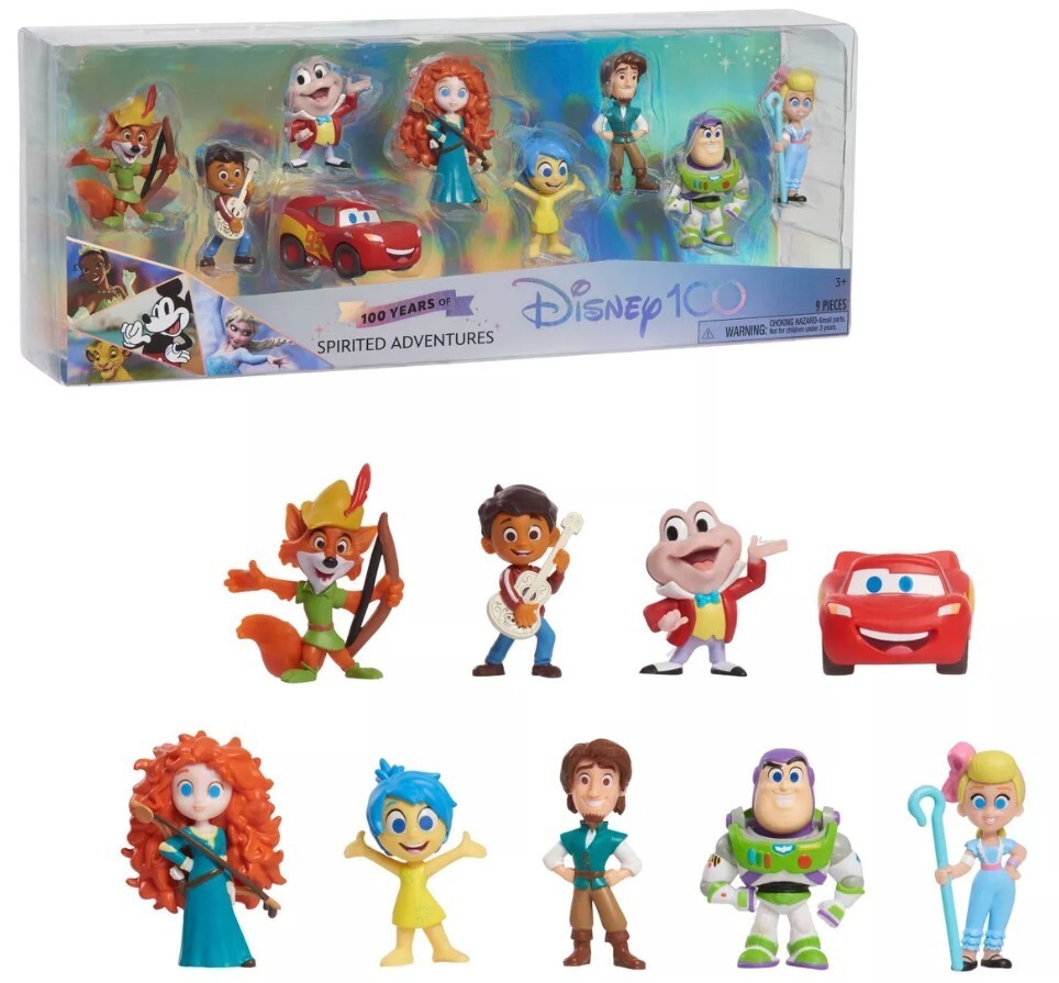 Disney 100 Collection Figure Pack Spirited Adventures Limited Ed. Toys Ages 3+