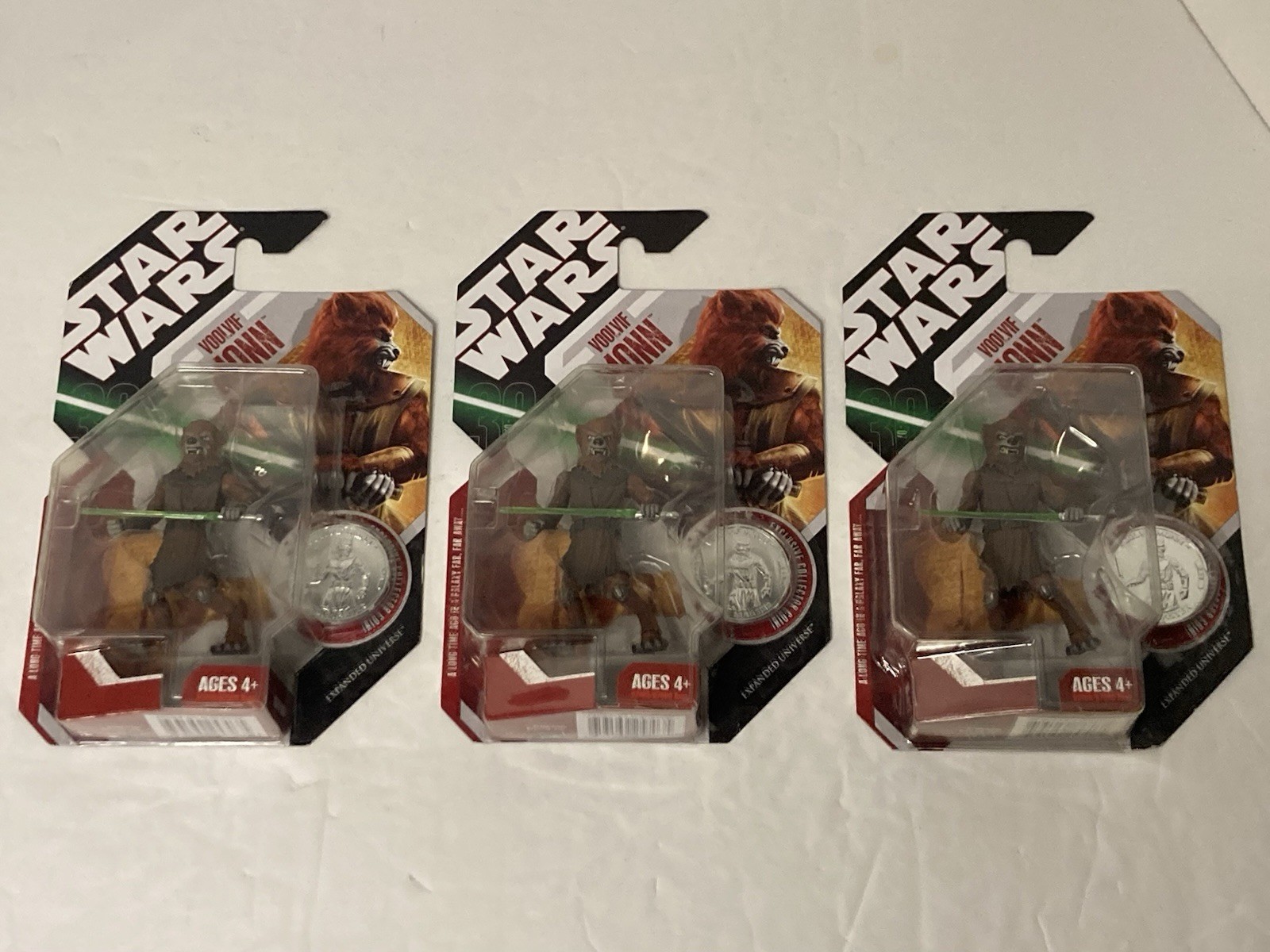 Star Wars 30th Anniversary Expanded Universe Voolvif Monn Figure #58 Hasbro 2007